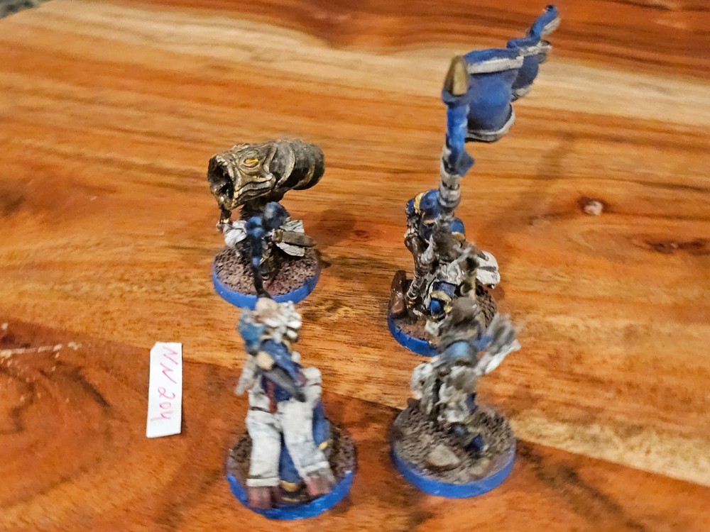 FFG Runewars Miniatures Game Daqan - Infantry Command Unit Expansion Painted