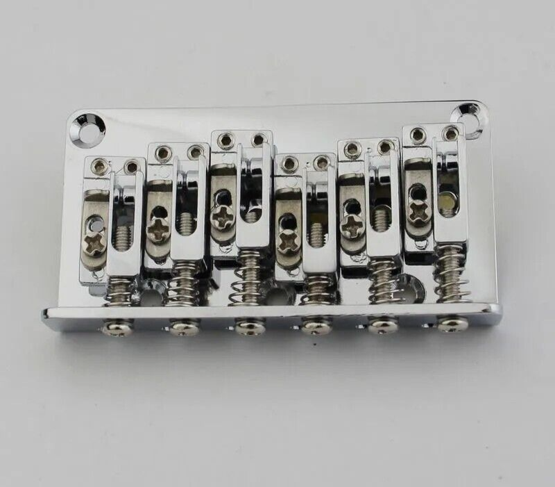 Chrome 12 String Guitar Fixed Hardtail Bridge For Fender Stratocaster Strat