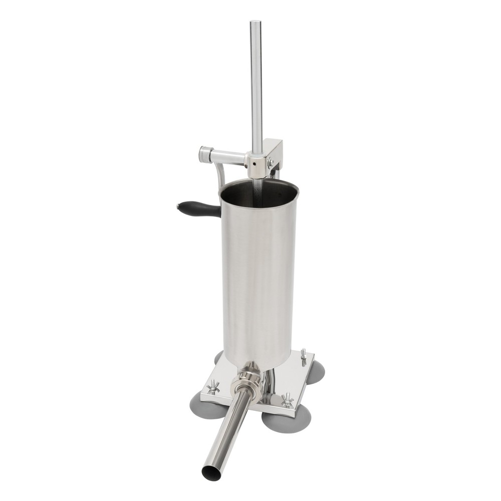 Homemade 8lbs 3.5L Vertical Sausage Stuffer Meat Filler Maker With 8pcs Tubes US