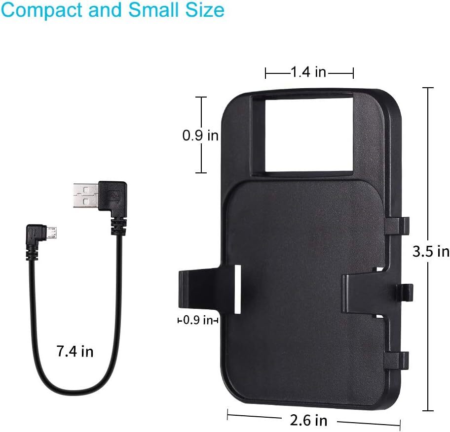 2X Outlet Wall Mount Fit For Blink Sync Module 2, Simple Mounting Bracket Holder