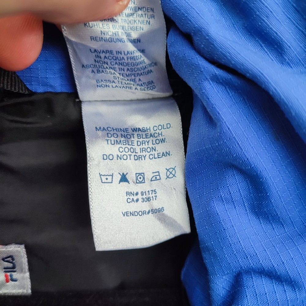 Fila Windbreaker Jacket | Men's Large