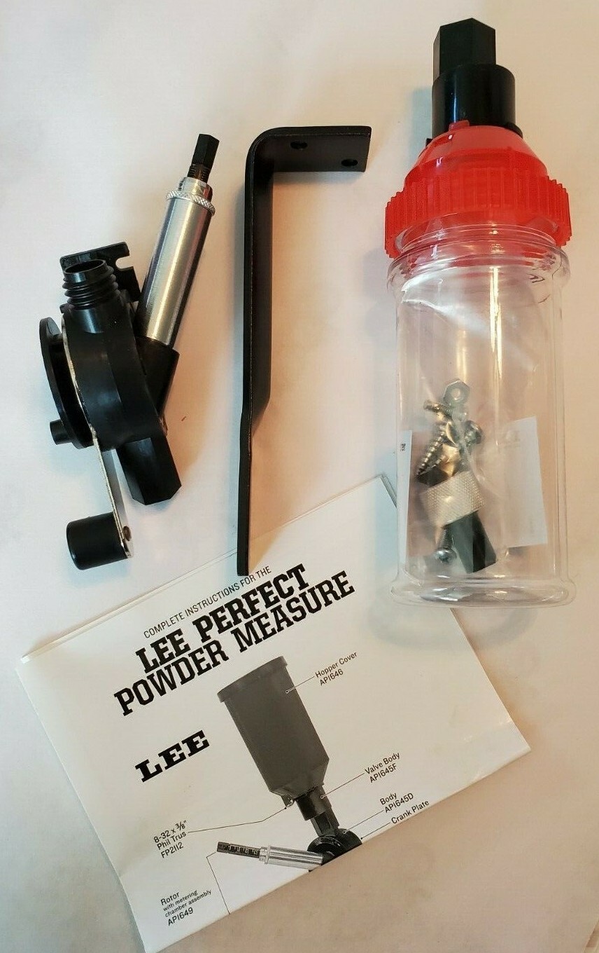 Lee 90058 Precision Reloading Perfect Powder Measure Bottle Adapter with Stand