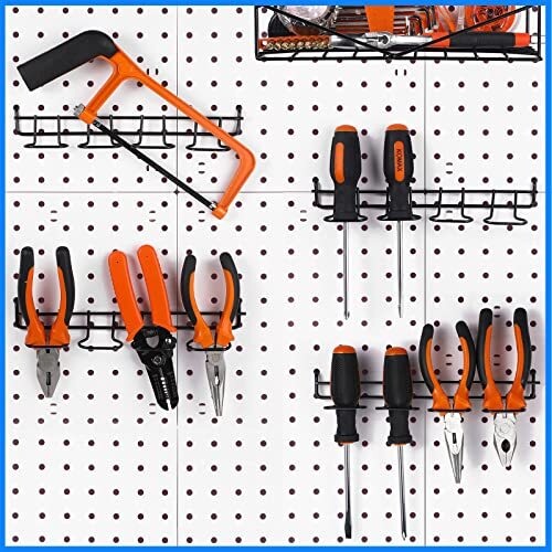 4 Pack Pegboard Screwdriver Holders Pegboard Utility Tool Pliers Hooks