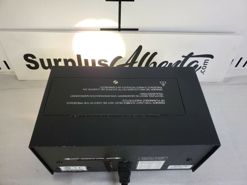 BFW maxillume 250-1 Fiber Optic Light Source