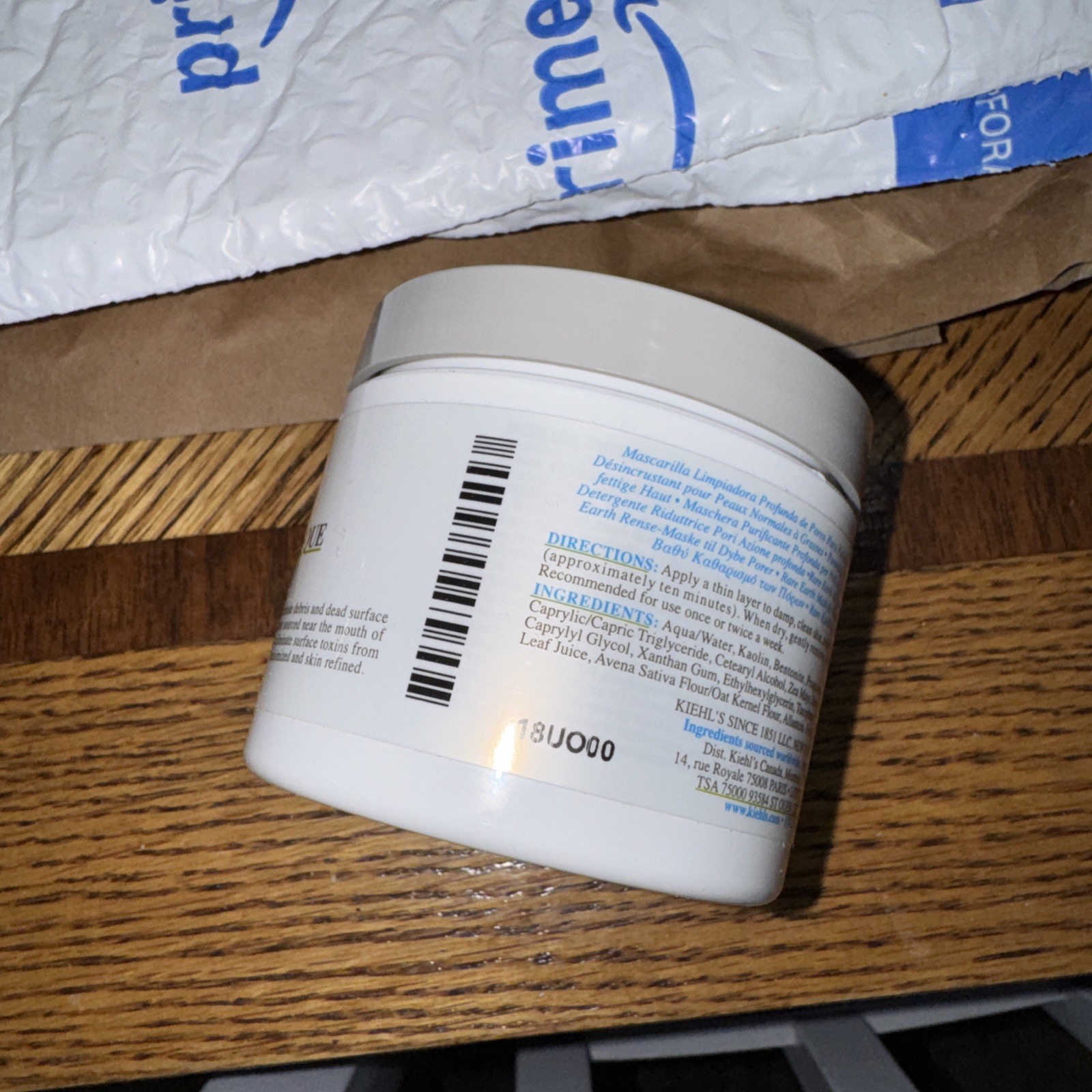 Kiehl's Rare Earth Deep Pore Cleansing Masque 4.2fl-125 ml NEW