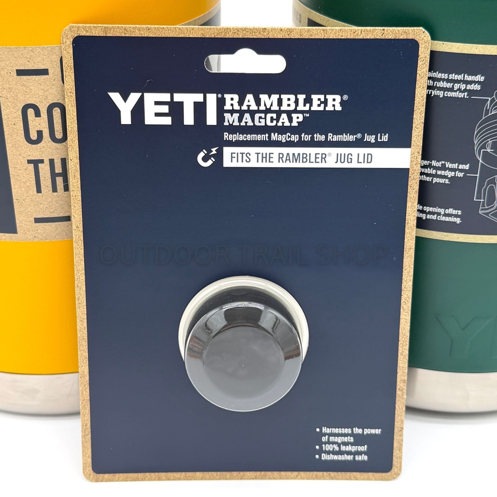 YETI Rambler Gallon & Half Gallon Jug MagCap – Replacement Cap Only New