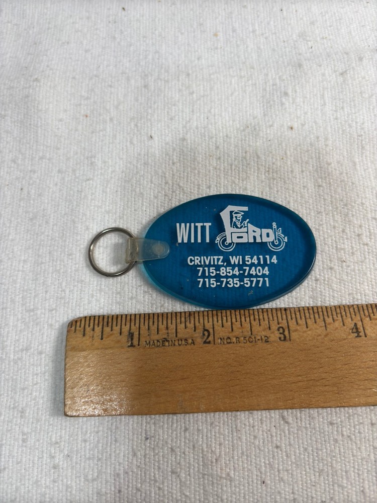 WITT FORD CRIVIT, WI 54114 KEYCHAIN