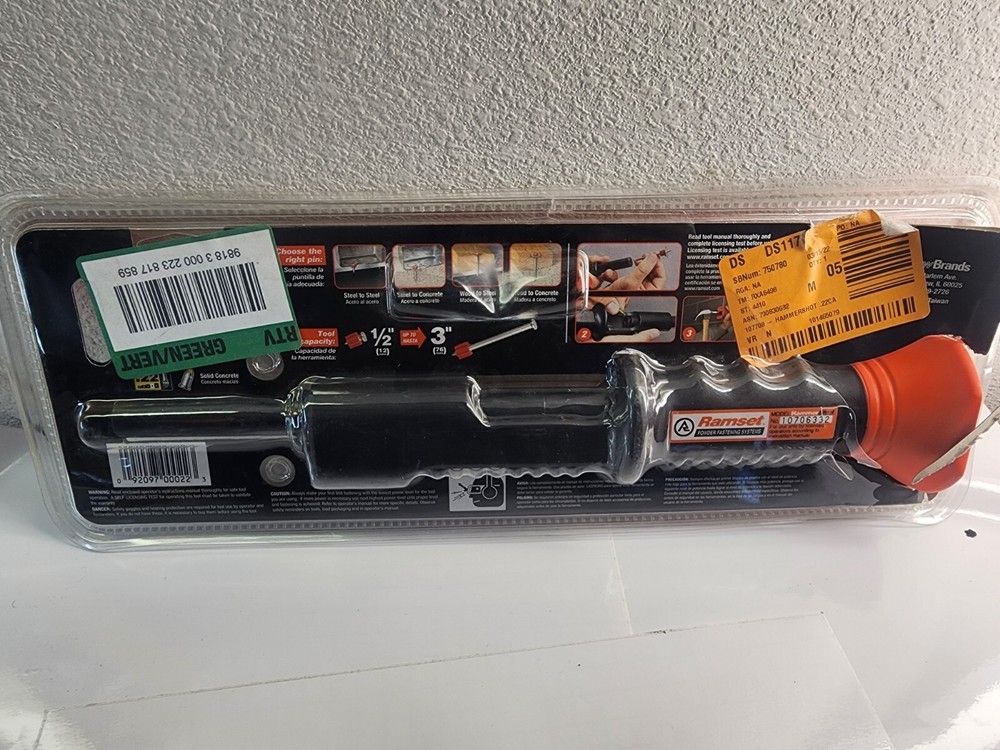 Ramset 40066 1x 22 Caliber Trigger Shot Hammer Tool (Open Box)