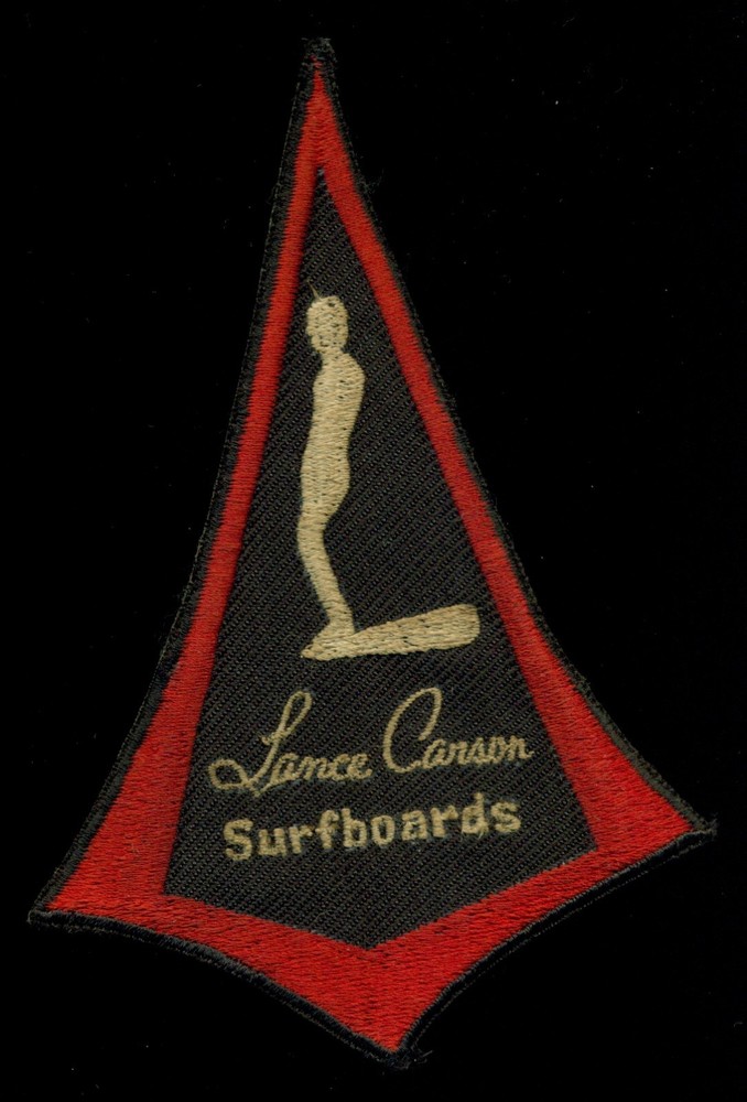 Lance Carson Surfboards Surf Surfing Patch N-6