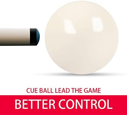 Billiard Balls Set 2-1/4" Regulation Size Pool Table Balls for Replacement