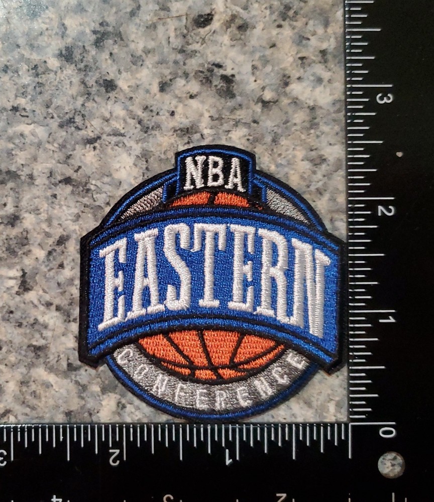 NBA Eastern Conference Patch. Embroidered. Iron On 2.5"x2.5"