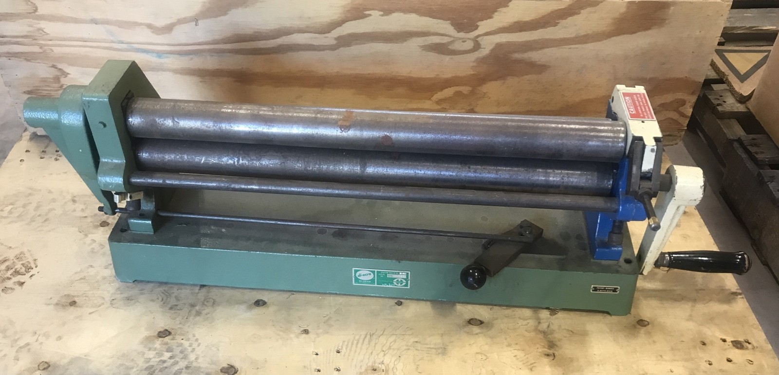 diacro roller number 24 Serial # GH 1886