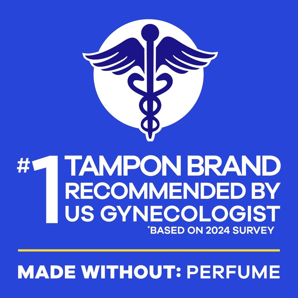 Cardboard Tampons Super Plus Absorbency Unscented 40 Count