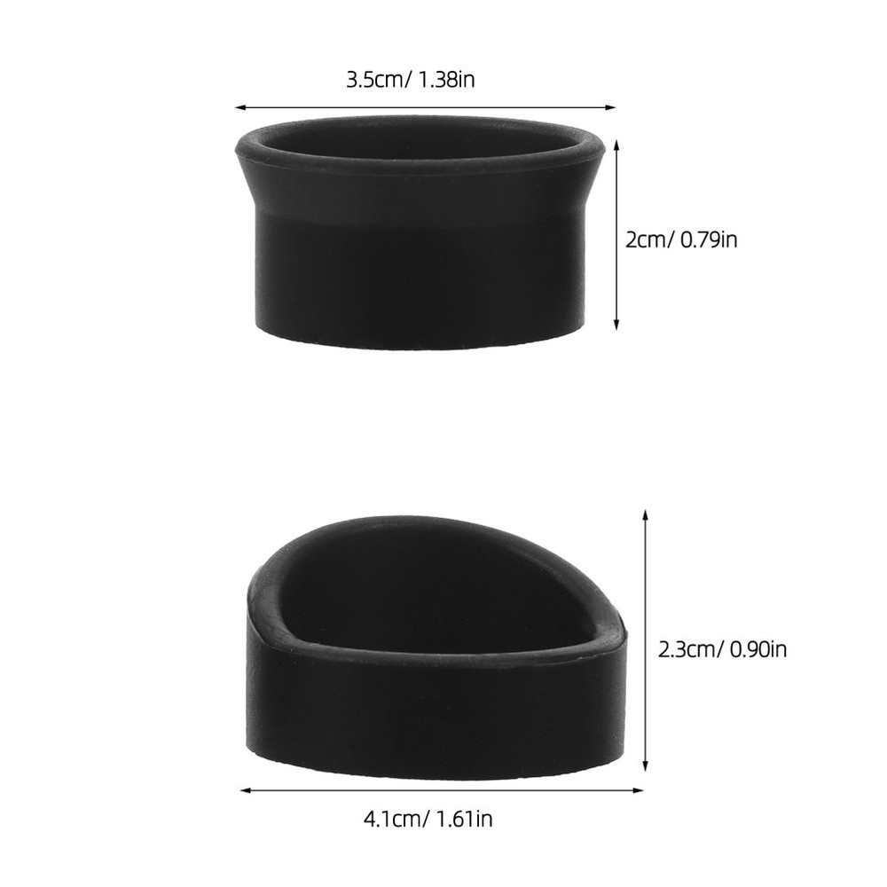 4 Pcs Telescope Eyepiece Covers Optics Protector Binocular Rubber Eyecups