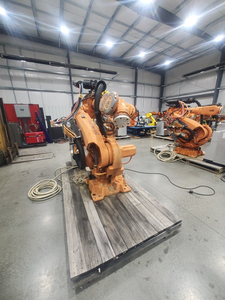 ABB IRB 6640 Industrial Robot With IRC5 Controller