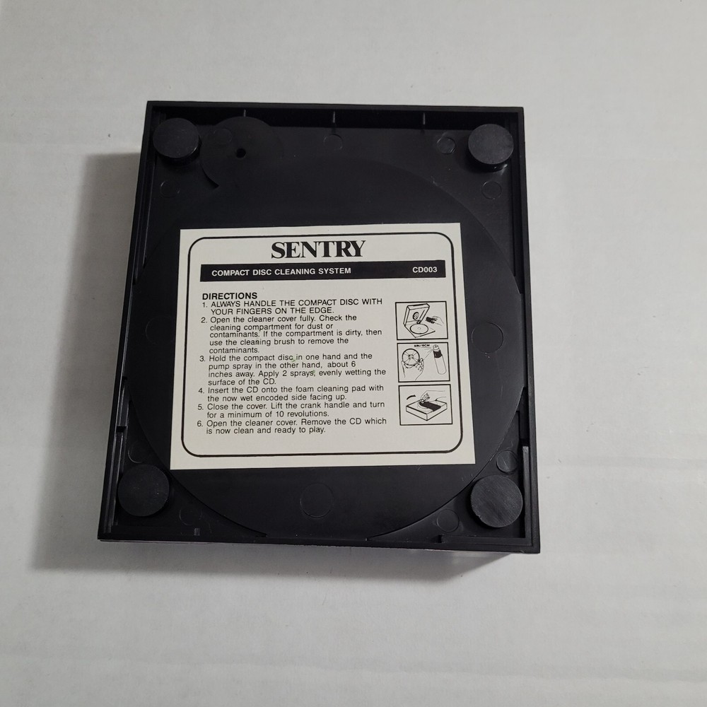Sentry Compact Disc Cleaning System CD003