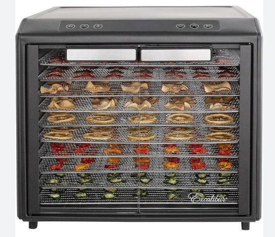 BRAND NEW Excalibur Electric Food Dehydrator 10-Tray / Model: DH10SSC13 FAST SHP