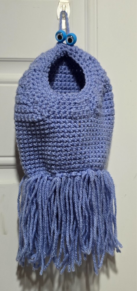 Handmade Crochet Hanging YipYip Basket