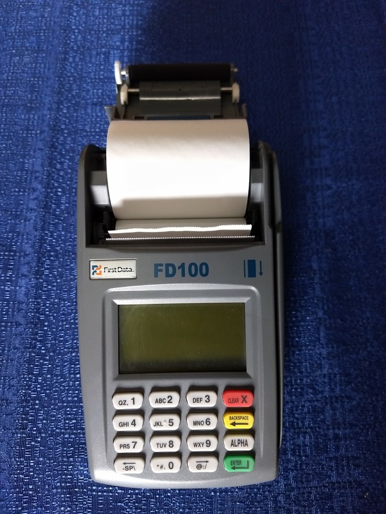 First Data FD100 Credit Card Terminal