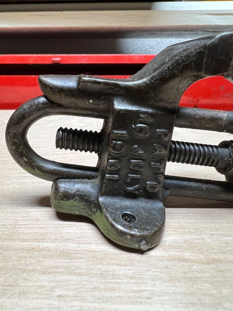 Vintage tiny vise