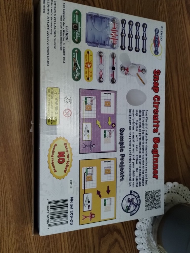 Elenco SCB-20 Snap Circuits Beginner Electronics Kit