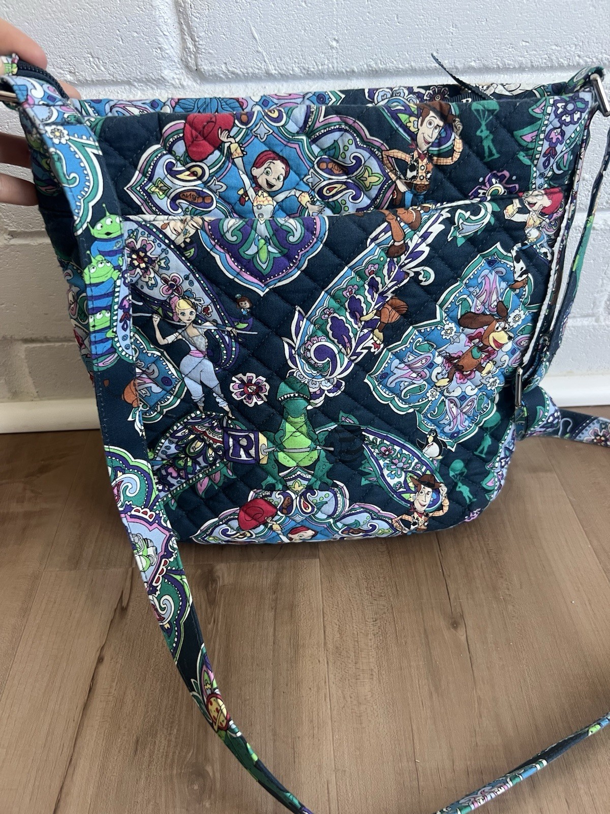 Vera Bradley Disney Toy Story Medium Quilted Crossbody Bag - Pixar Andy’s Room