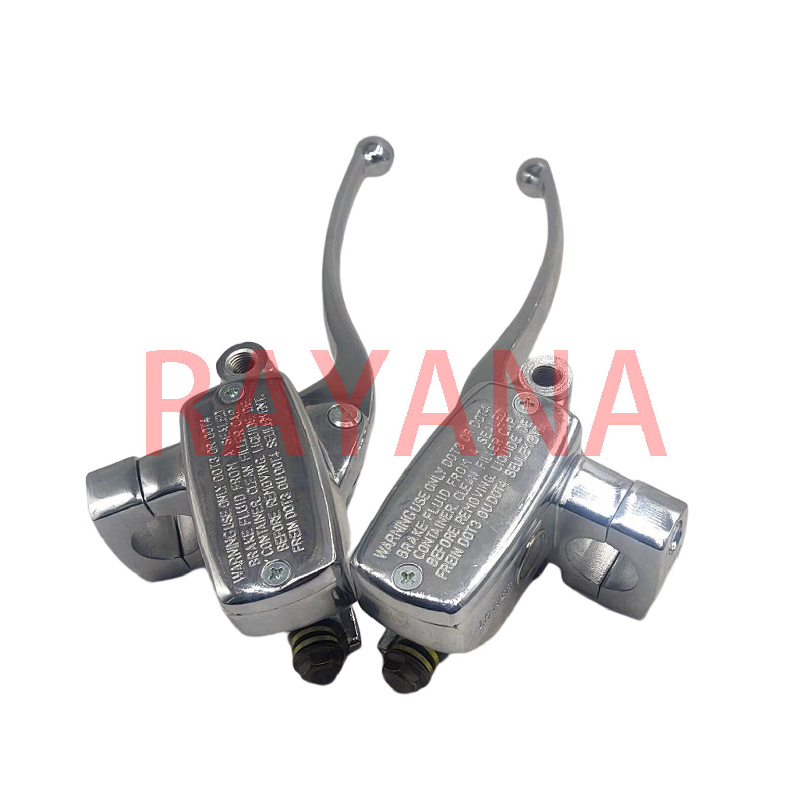 US Chrome Brake Master Cylinder Clutch Levers for Suzuki Intruder 800 1400 1500