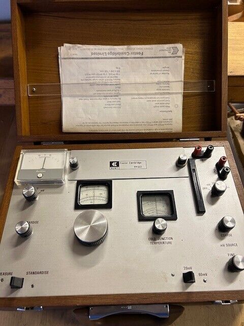 Foster Cambridge Kent Instruments Potentiometer Model PP322