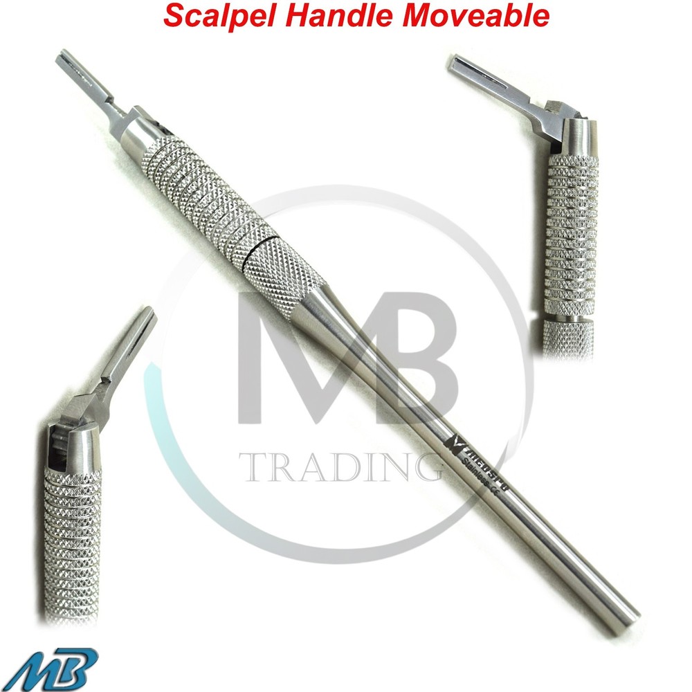 Dental Surgical Adjustable Scalpel Handle Movable Operating Dissection Tools