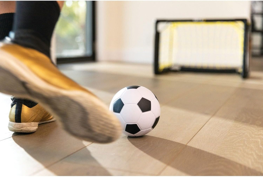 Pro Mini Goal, Includes 5" Soft Ball, Easy to Assemble Frame