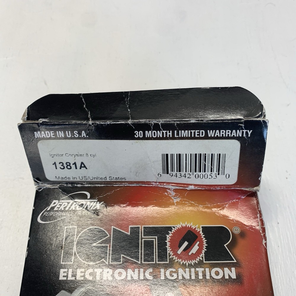 Pertronix 1381A Ignitor IGNITION KIT