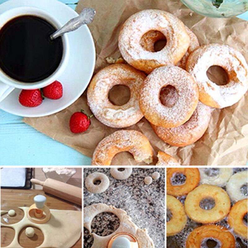Doughnut Maker Batter Dispenser Plastic For Donut Cake DIY Baking Tools Maker