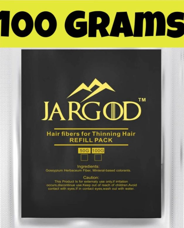 Keratin Hair Fibers Refill Pack 100g /3.52oz - Refill your empty bottle-Jargod