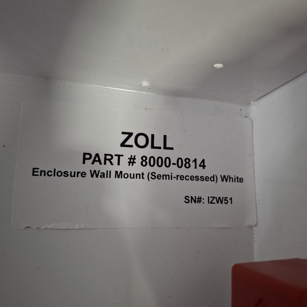 Zoll AED Cabinet