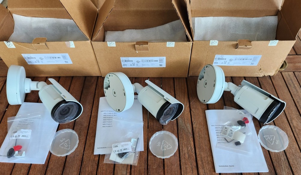 Three Axis P1428-E Network Cameras 0637-001