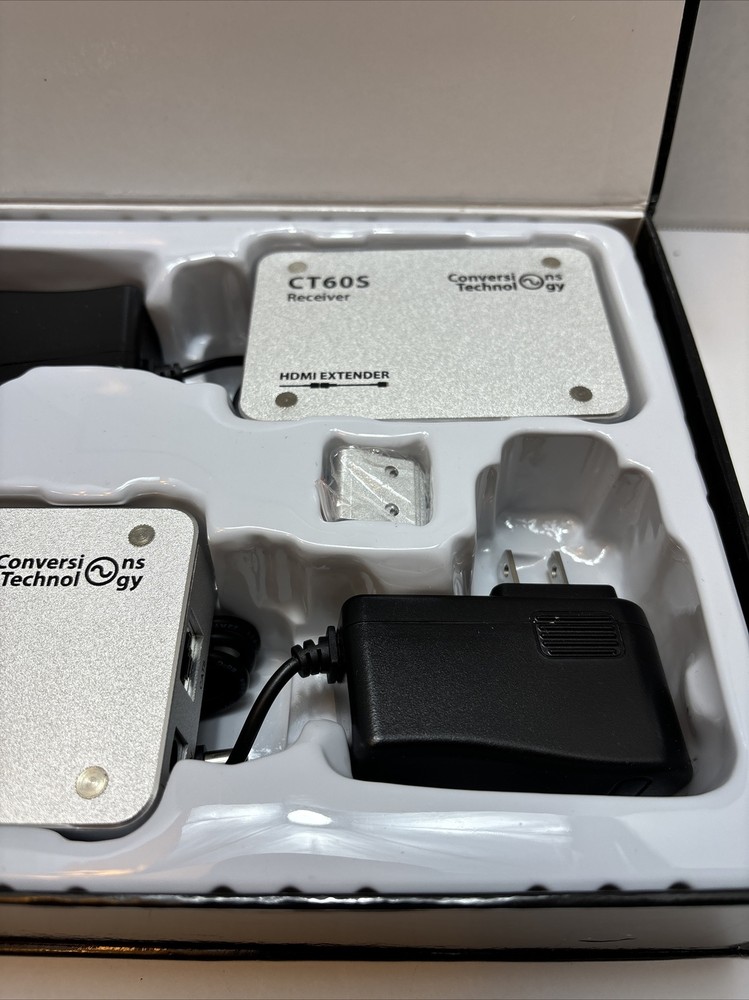 Conversions Technology CT60S HDMI Extender ( Sender & Receiver) +2 Power Supply