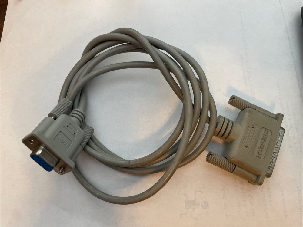 DSC MD12 Programming Modem With Power Supply And Serial Computer Cable - Used