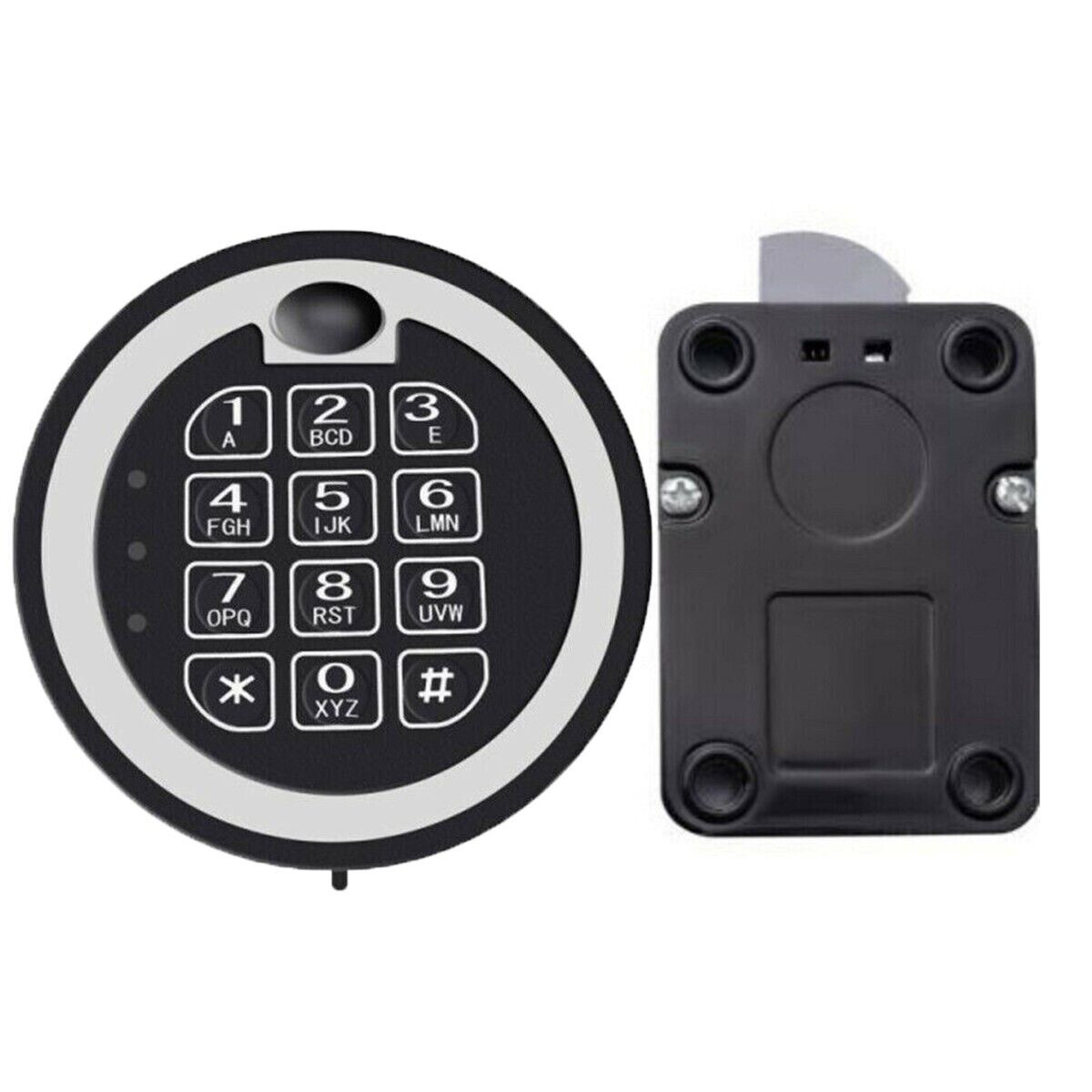 Replace Mesa MSL 500 Safe Lock Black Keypad Electronic Safe Swing Bolt Lock