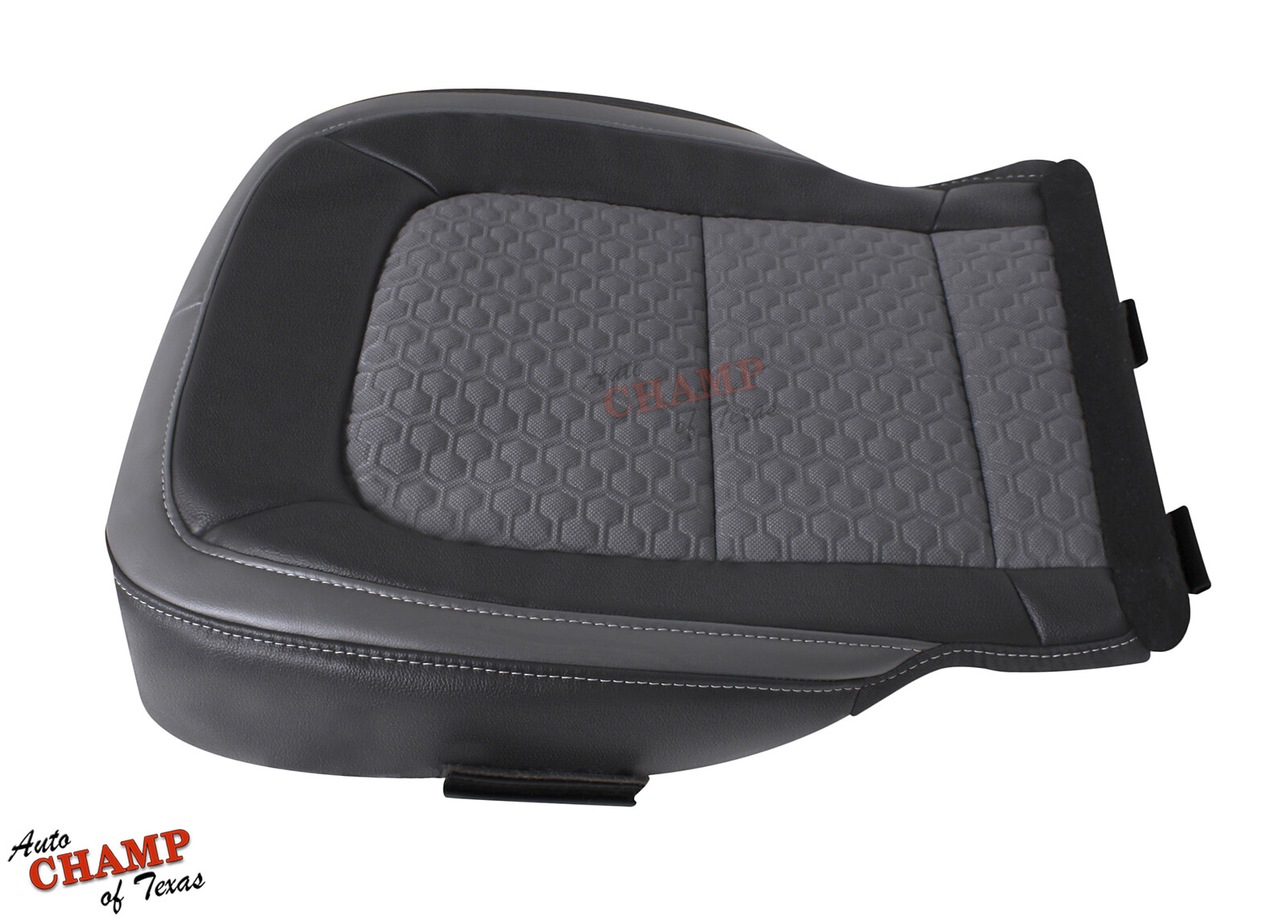 2015 -2020 Chevy Colorado Z71-Driver Side Bottom Cloth Seat Cover Black/Dk Gray