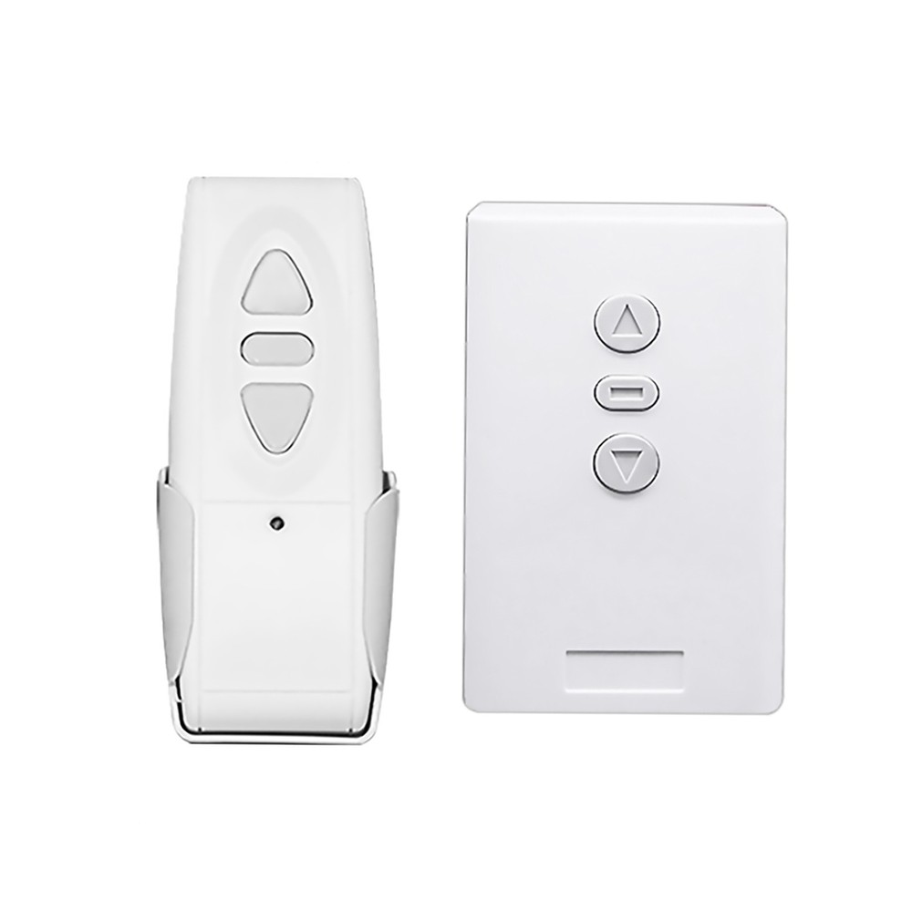 White Remote Control Switch RF Electric Curtain Screen Projector Accessory
