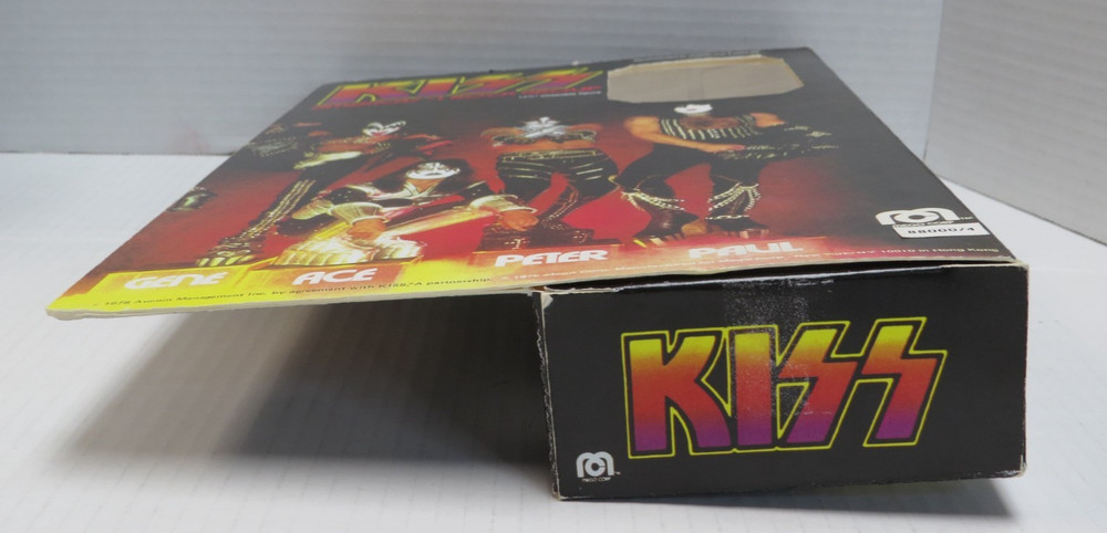 KISS PAUL STANLEY MEGO DOLL & REPRODUCTION BOX AUCOIN 1977