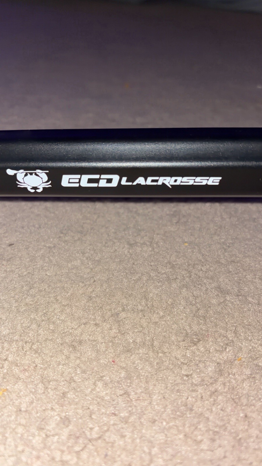 ECD Lacrosse Bravo 1 Complete Lacrosse Stick Black