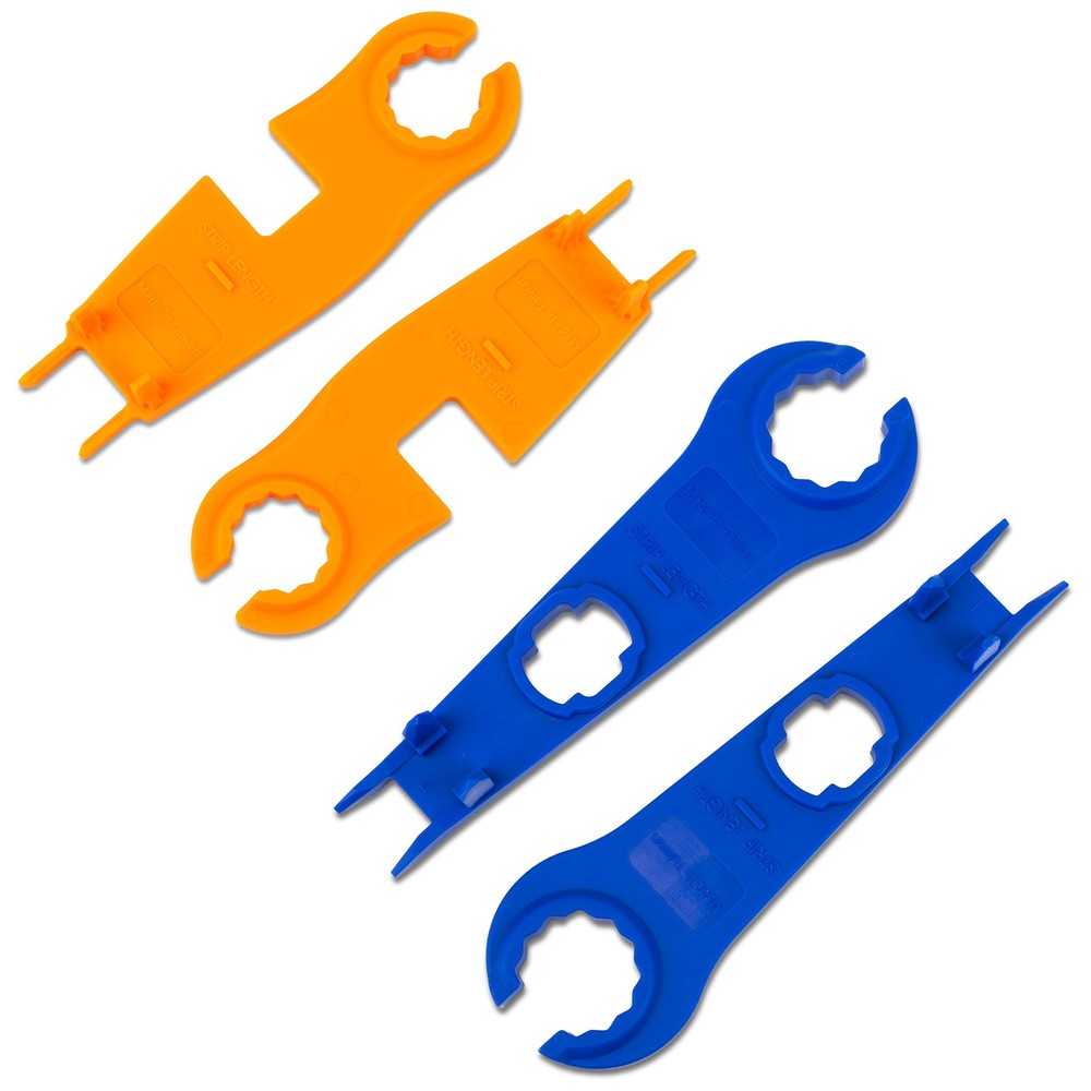 Solar Panel MC4 Connector Assembly / Disconnect Spanner Tools for PV4-S & H4