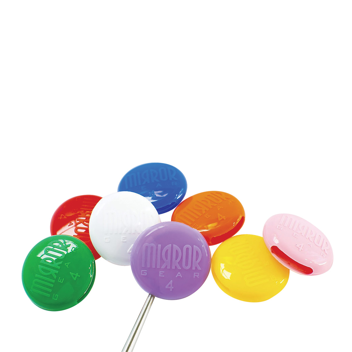 Mirror Gear MG-4-ASST Dental Mirror Covers #4 Intro Pak 2 Of Each Color 16 Total