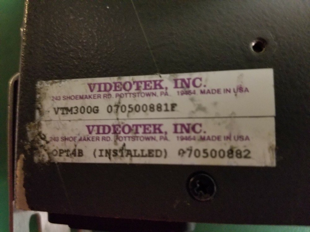Videotek VTM-300G