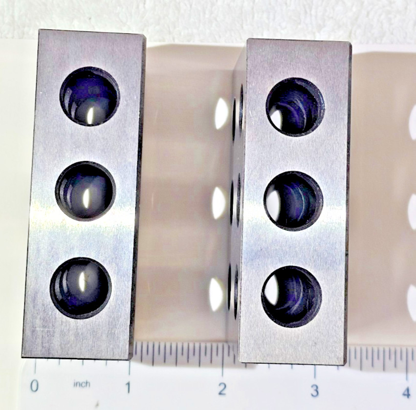 CNC Machinist 1-2-3 Blocks Precision Setup Parallel Jig Pair - C. FOLEY