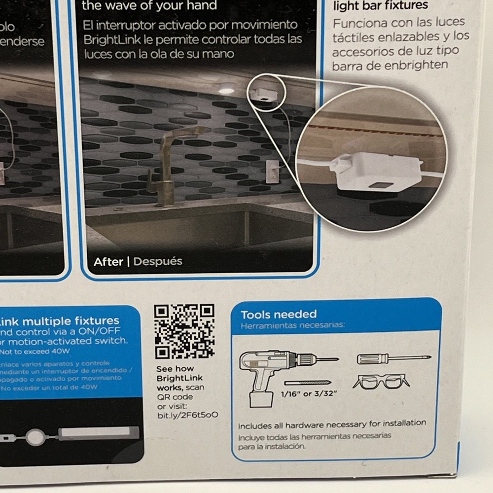 BrightLink Motion Activated Light Switch By Jasco