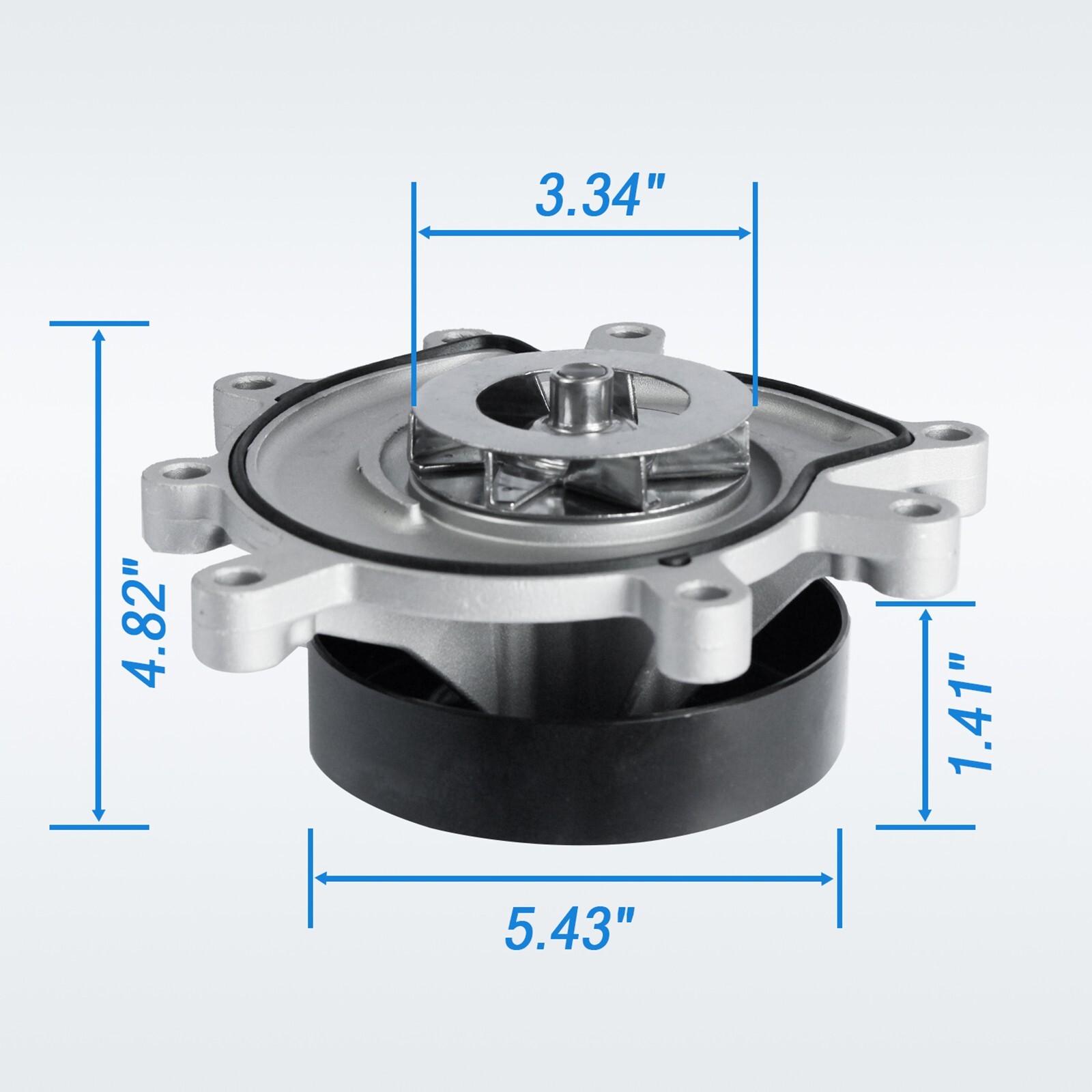 Water Pump FITS Dodge Ram Jeep Liberty Grand Mitsubishi Chrysler 3.7L 4.7L SOHC