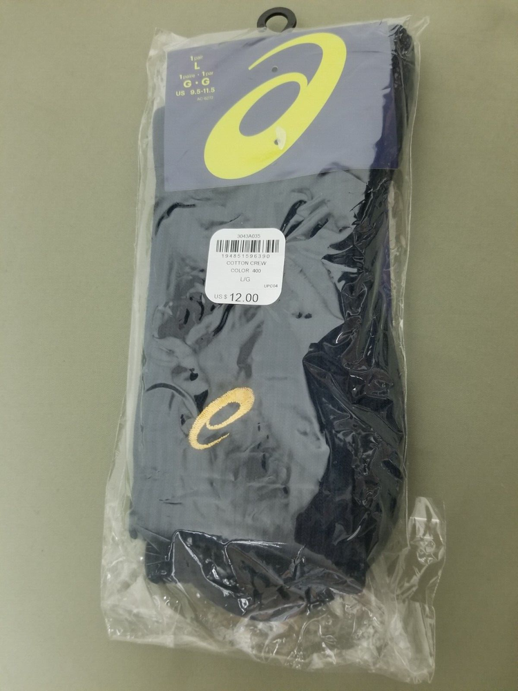 New Asics Cotton Crew Socks.