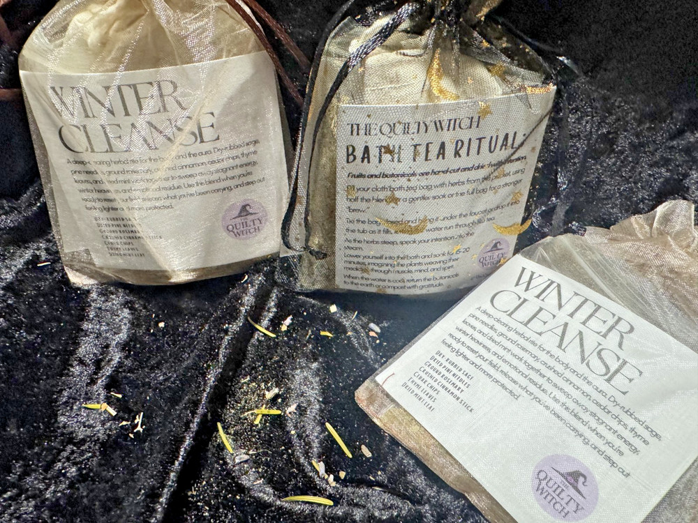 Herbal Bath Teas for Winter (kits)